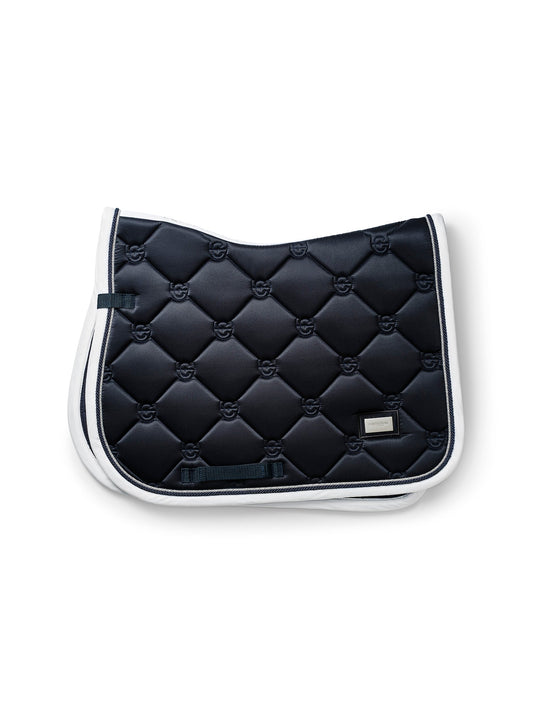 de salto Equestrian Stockholm mantilla de salto Midnight White Edge para equitación