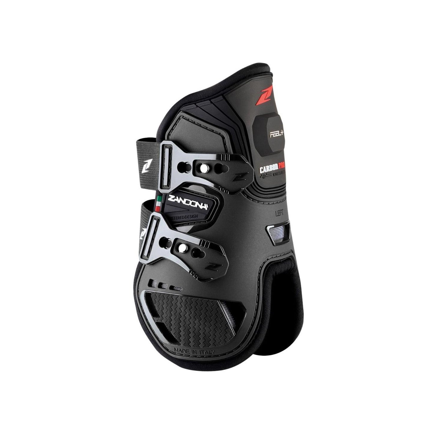 Carbon Pro Feel protector de menudillo nuevo Zandonà - Negro