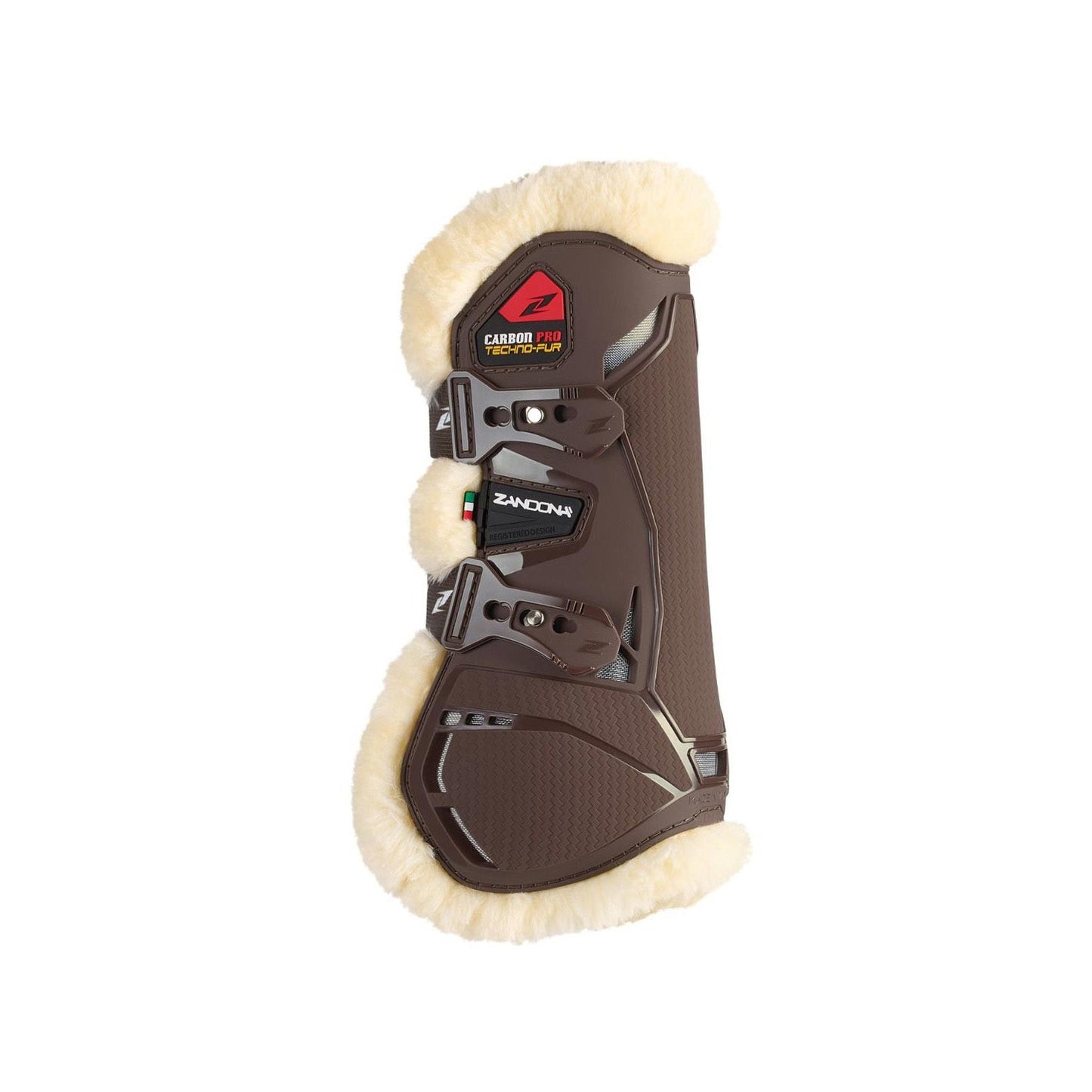 Tendón Carbon Pro techno-piel Zandonà - Marrón