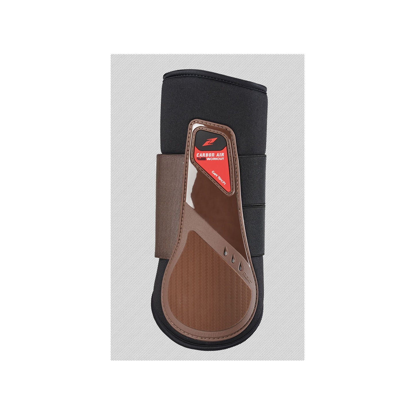 Protección de trabajo carbon air workout rear Zandonà - Marrón