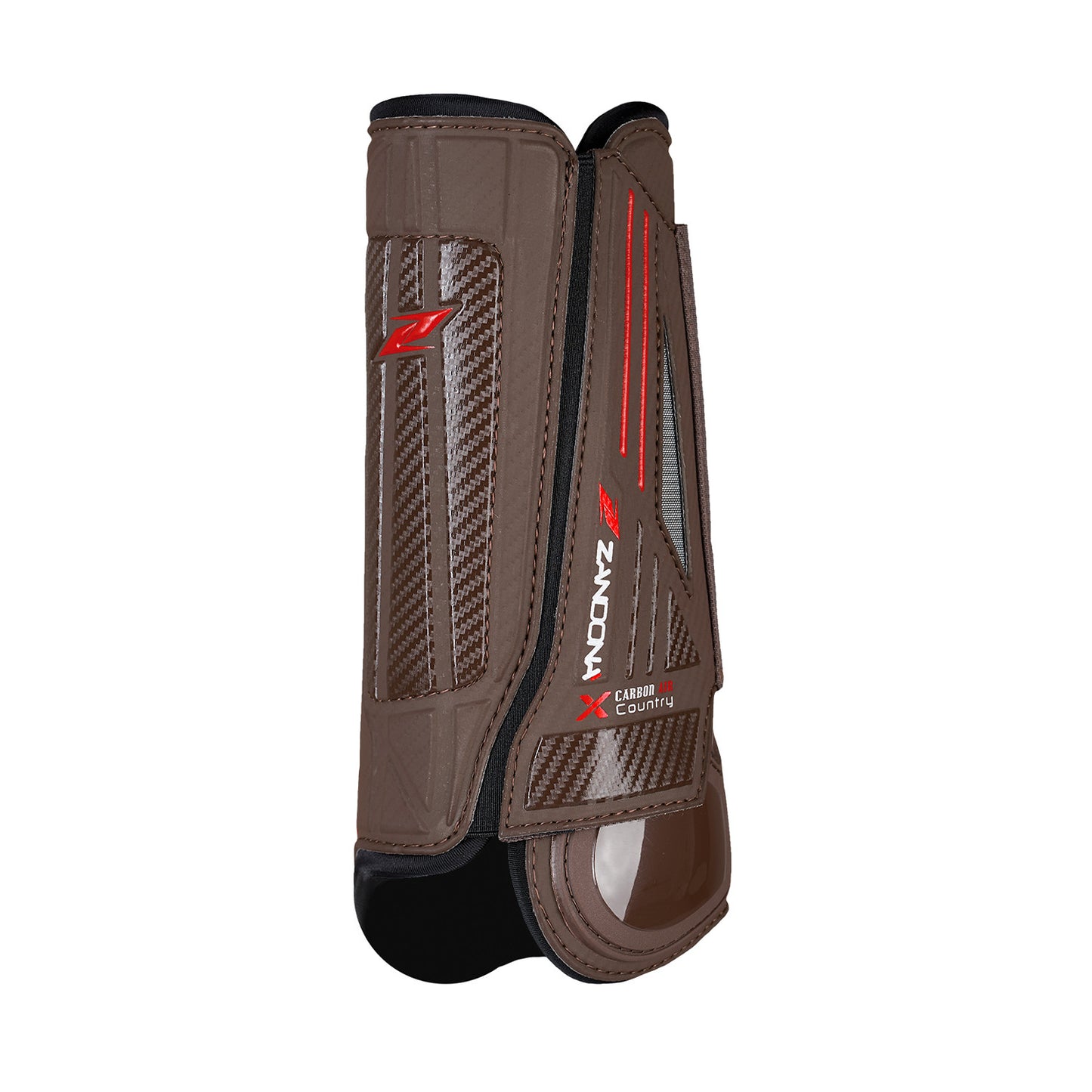 Paratendones Carbon Air x-country back Zandonà - Marrón