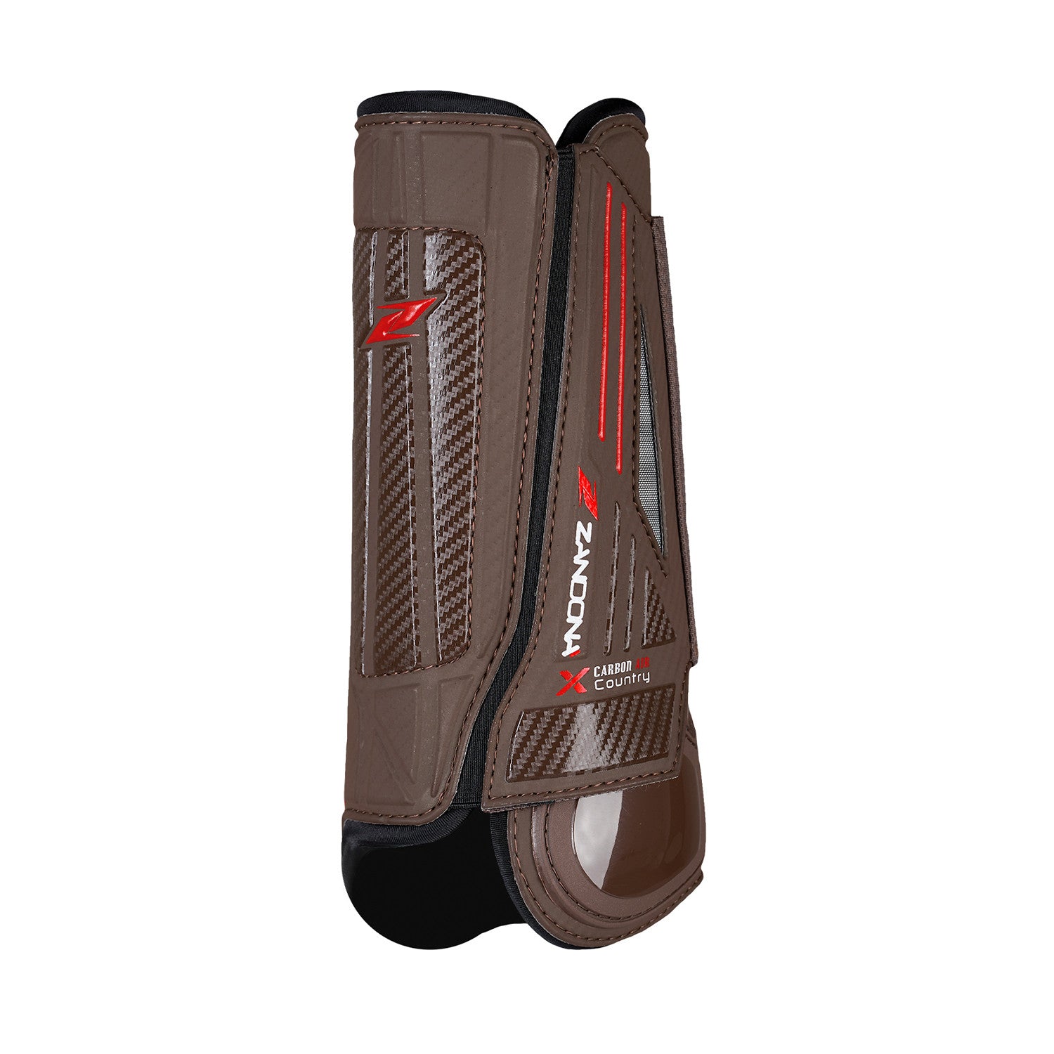 Paratendones Carbon Air x-country back Zandonà - Marrón