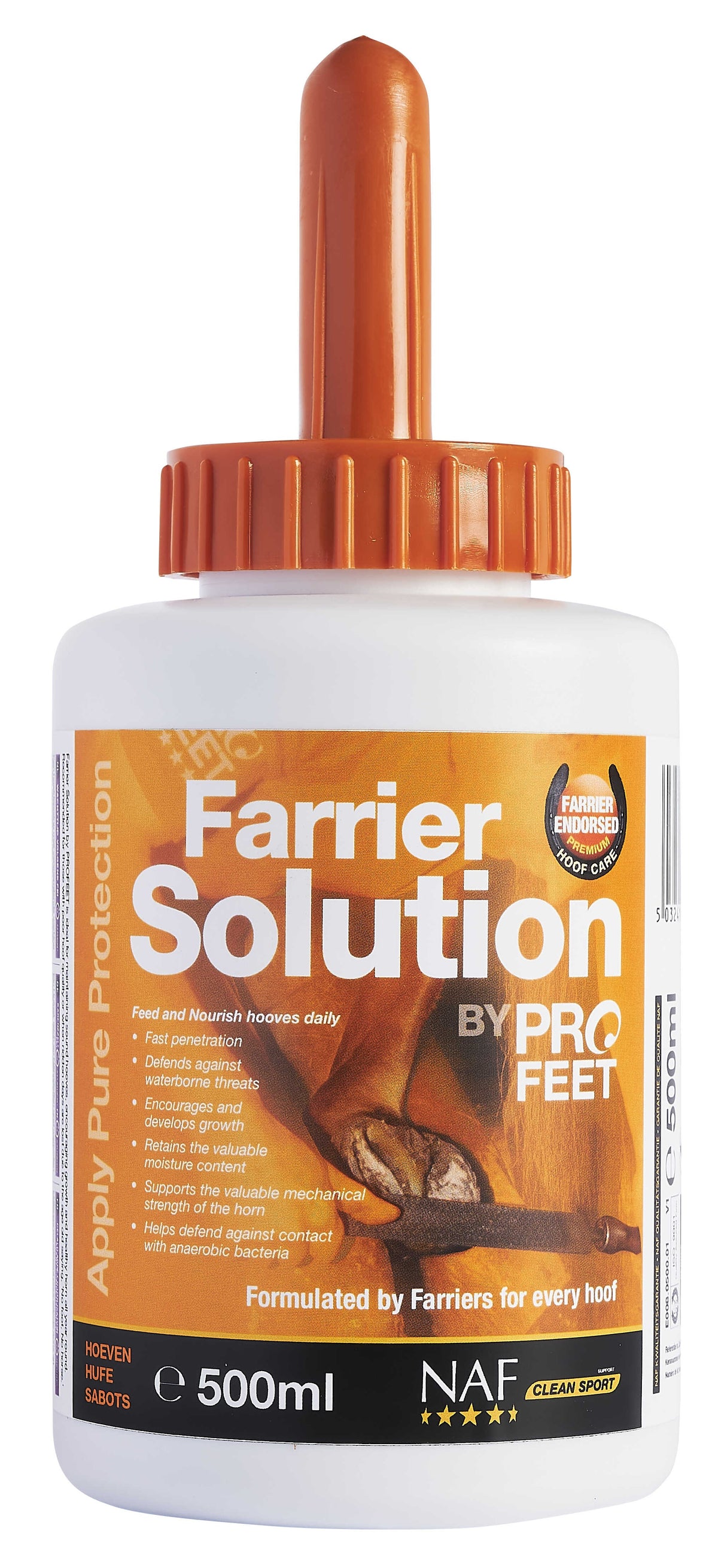 Aceite para cascos Farrier Solution - Naf