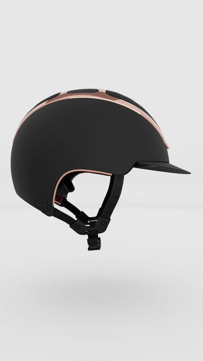 Cascos Helmets Kask Riding Helmet Dogma Chrome Black/Everyrose para equitación - vista 3