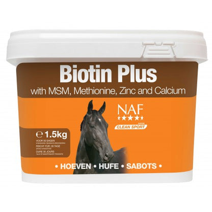 Alimento complementario - Biotin Plus - Naf para equitación