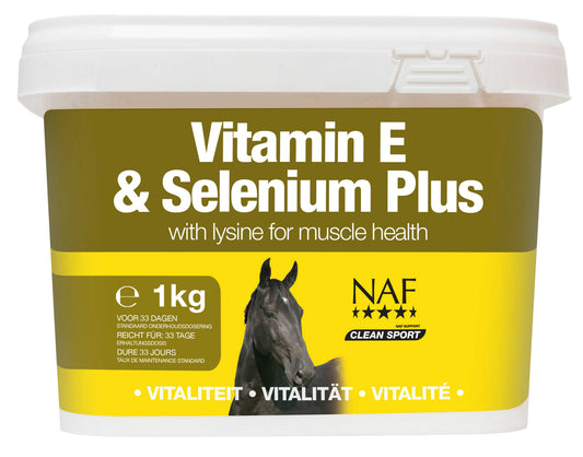 Alimento complementario - Vitamine E & Selenium Plus - Naf