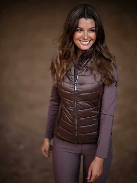 Accesorio ecuestre Equestrian Vest Equestrian Stockholm Equestrian Vest Amaranth para equitación - vista 2