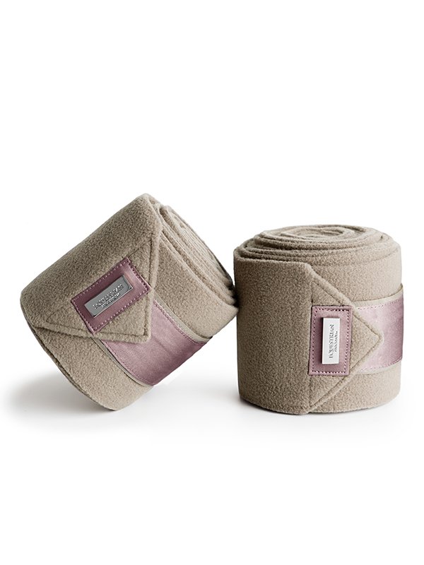Camiseta técnica Equestrian Stockholm Polo Wraps Desert Rose vista principal
