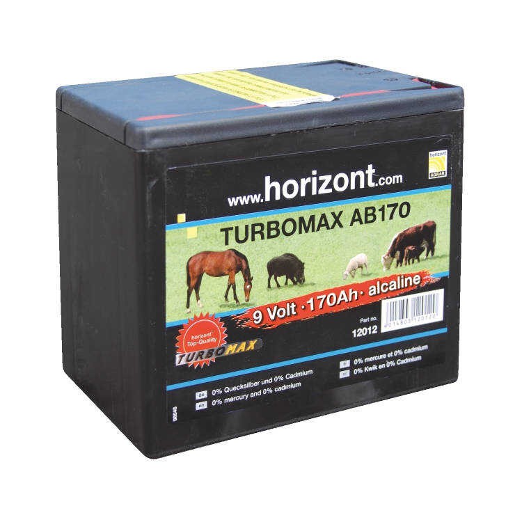Batería - Turbomax AB170 9 V - 170 AH - Horizont