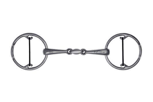 Embocaduras Filetes Stübben Bucephalus Pro caballo Bit double broken, Stainless para equitación