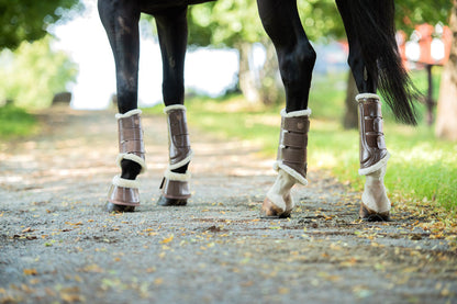 Calzado ecuestre Equestrian Stockholm Brushing Boots Champagne detalle 2