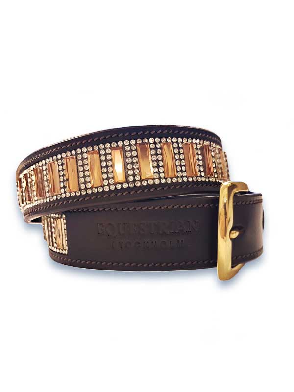 Belt Winner Thin Equestrian Stockholm Belt Winner Brown Thin vista principal