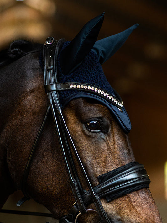 Protector ecuestre Equestrian Stockholm Chin Protector Black para equitación - vista 2