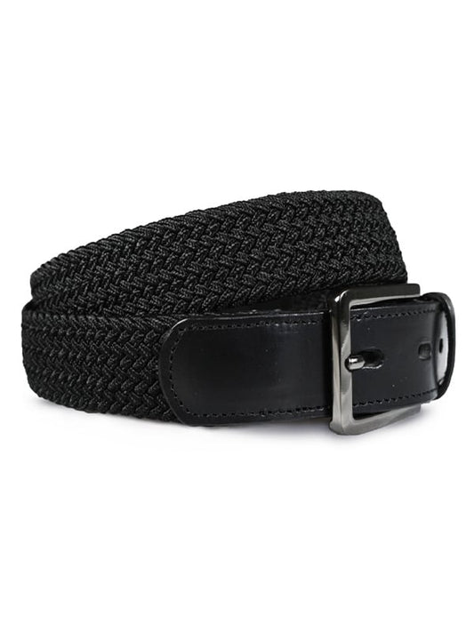 Braided Daily cinturón Equestrian Stockholm Daily Braided cinturón Black Edition para equitación
