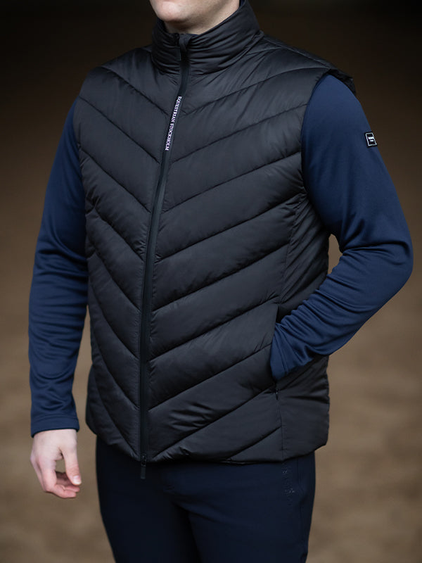 Versatile Vest Men Equestrian Stockholm Versatile Vest Black Men detalle 7