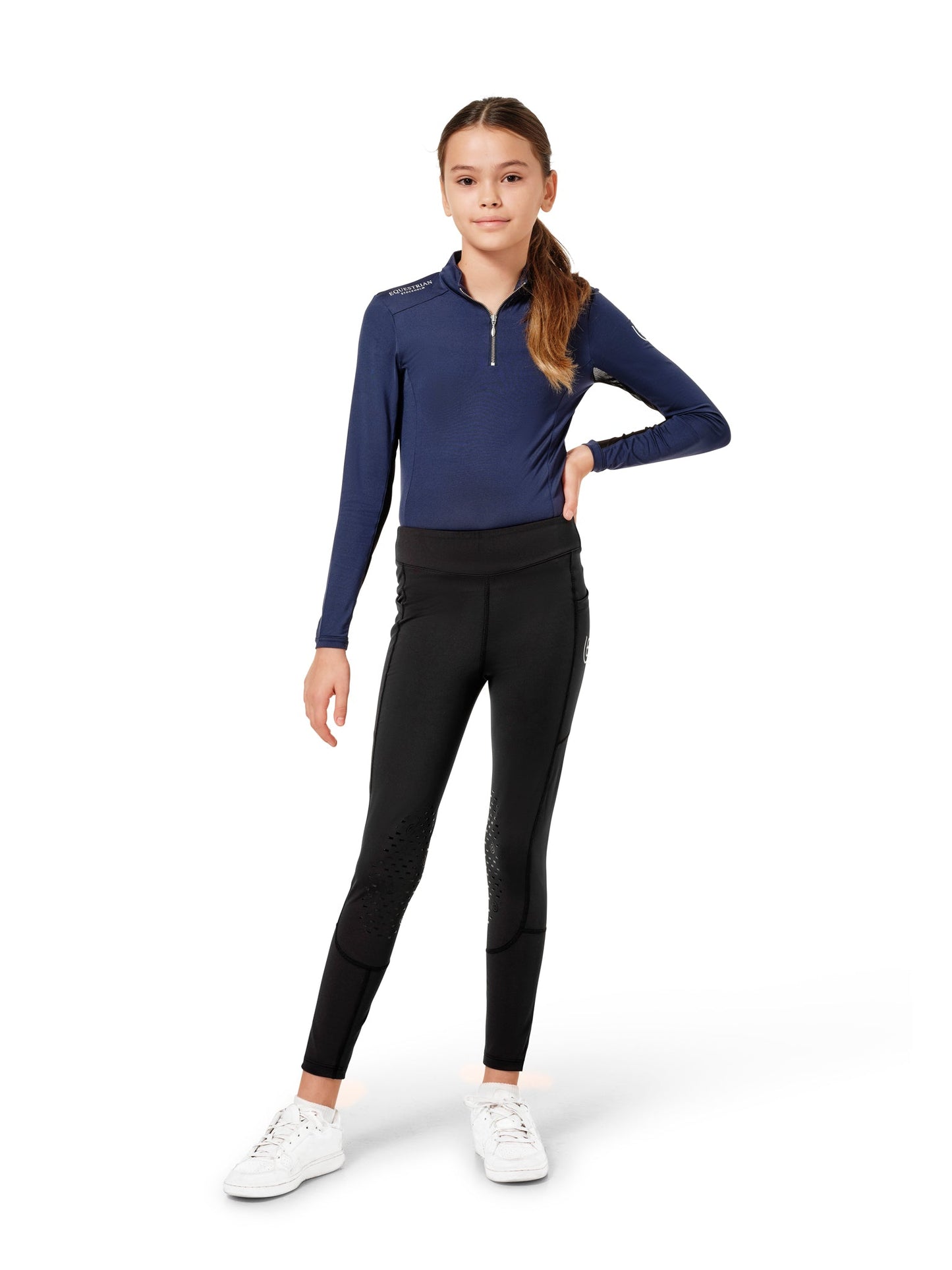 Riding Tights Movement Young jinete Equestrian Stockholm Riding Tights detalle 5