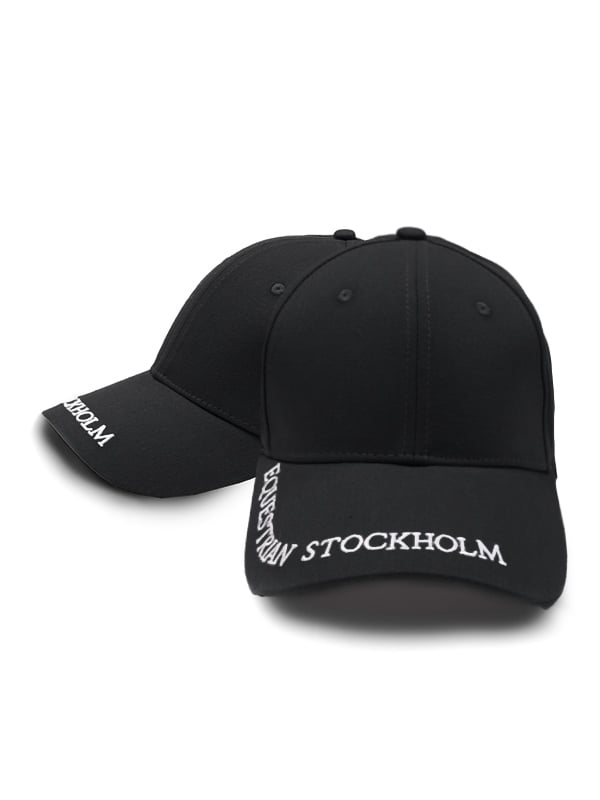 Cap Equestrian Stockholm Cap Black Raven vista principal