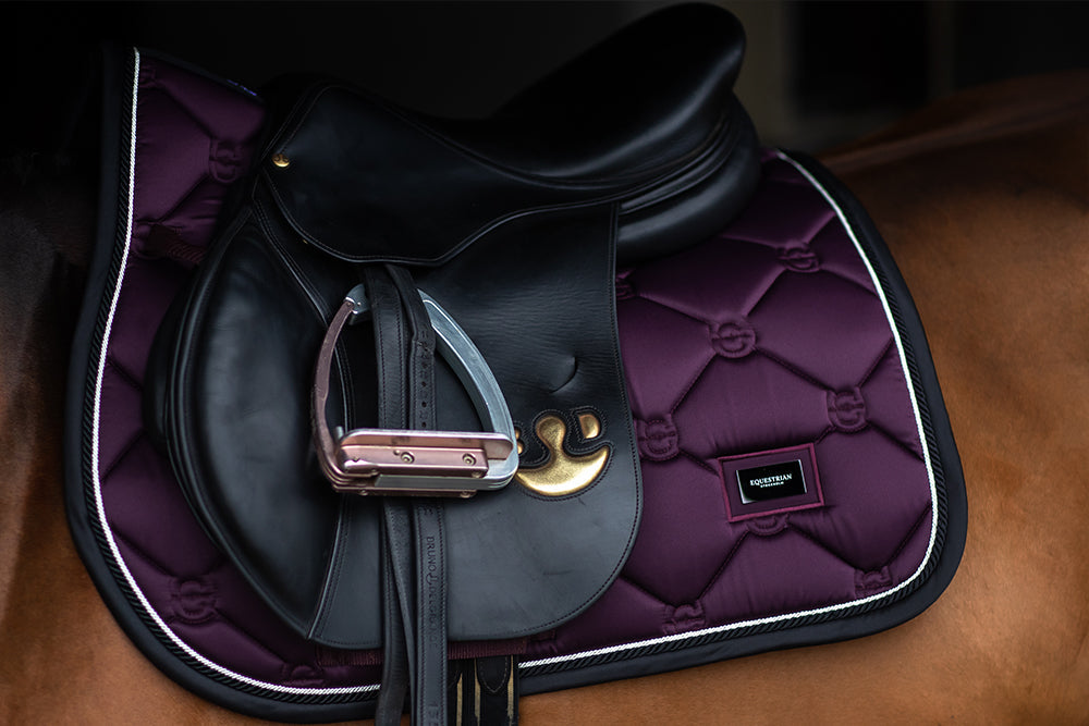 Jump Saddle Pad Original Equestrian Stockholm Jump Saddle Pad Black Raven detalle 5