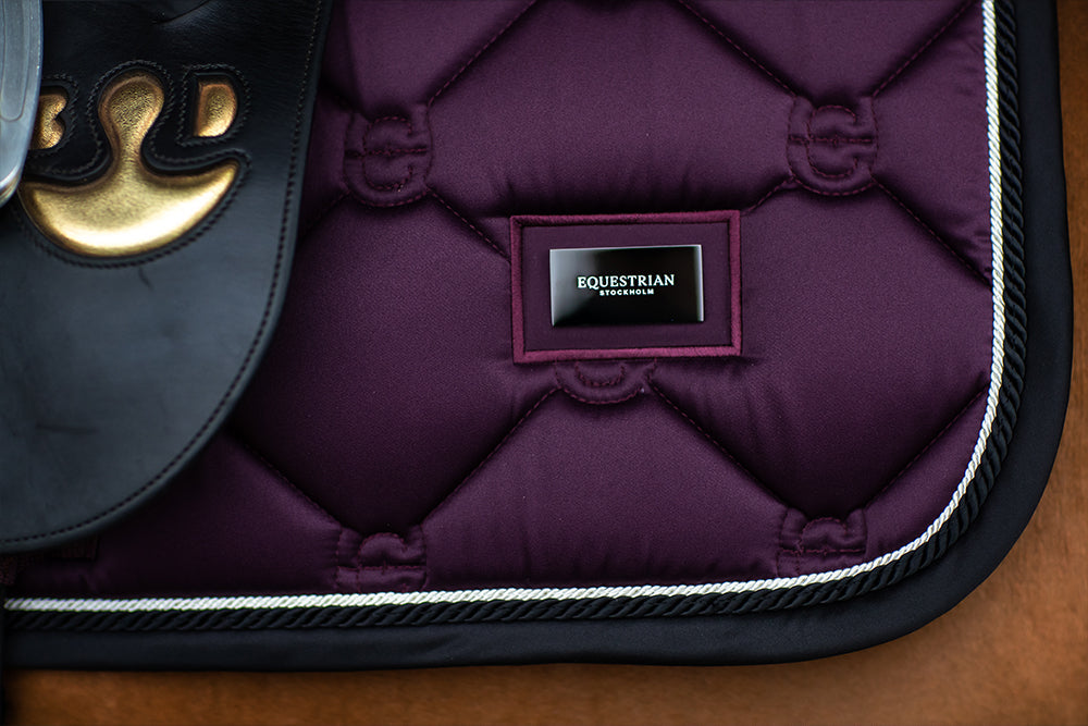 Jump Saddle Pad Original Equestrian Stockholm Jump Saddle Pad Black Raven detalle 6