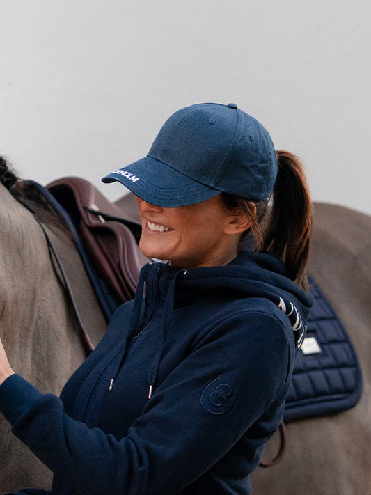 Accesorio ecuestre Gorra Equestrian Stockholm gorra Sportive Blue Meadow para equitación - vista 2
