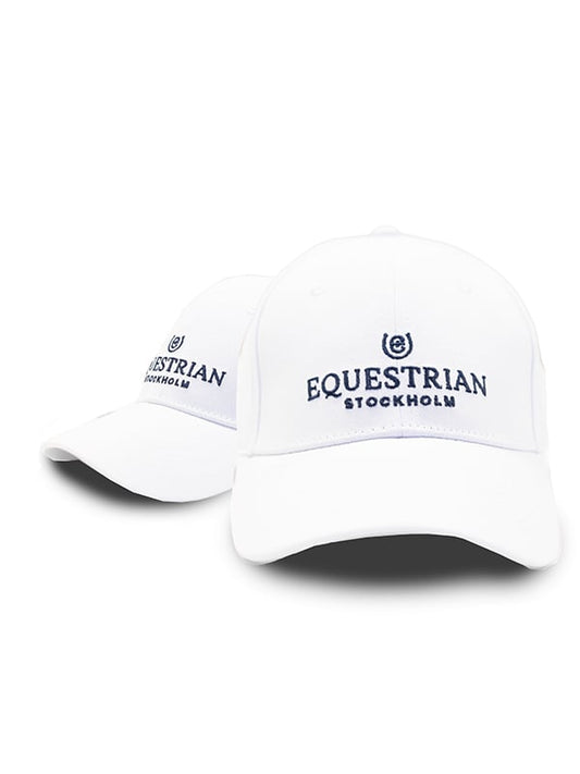 Accesorio ecuestre Gorra Equestrian Stockholm gorra White Blue Meadow para equitación