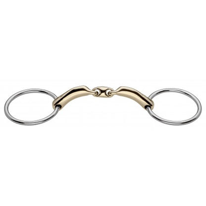 Bocado 2 anillos - Novocontact doble articulación - Sprenger
