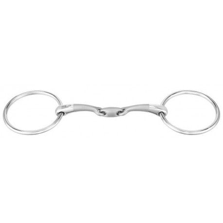 Embocaduras Bocado 2 anillos - Satinox doble articulación - Sprenger para equitación - vista 2