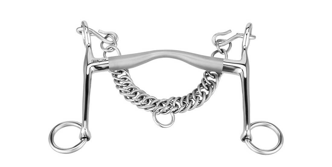 Bocado de brida - Satinox ramas largas - Sprenger