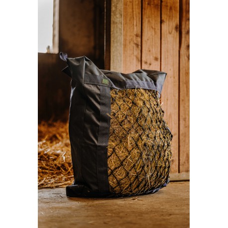 Accesorio ecuestre Bolsa de red para heno - Hippotonic - Rojo para equitación - vista 2