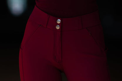 Riding Breeches Elite Equestrian Stockholm Riding Breeches Elite Bordeaux detalle 7