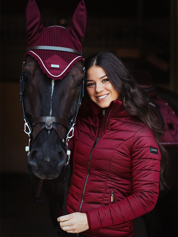 Light Weight Jacket Equestrian Stockholm Light Weight Jacket Bordeaux detalle 2