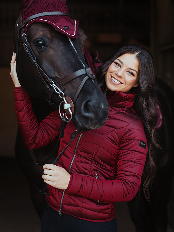 Light Weight Jacket Equestrian Stockholm Light Weight Jacket Bordeaux detalle 3