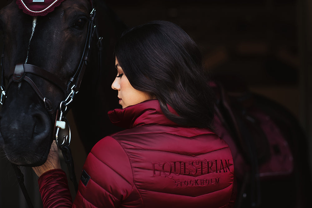 Light Weight Jacket Equestrian Stockholm Light Weight Jacket Bordeaux detalle 6