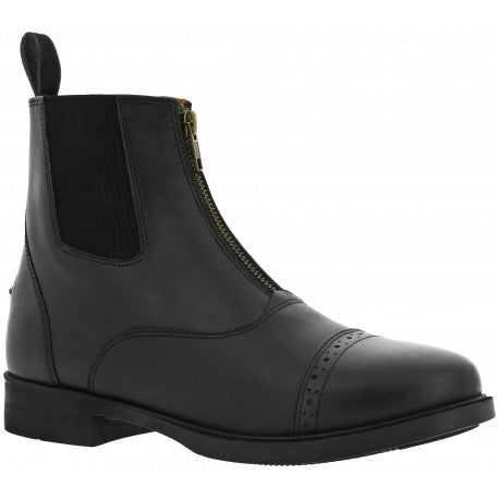 Botines - Cremallera de cuero - Equithème