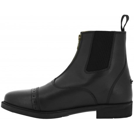 Botines - Cremallera de cuero - Equithème
