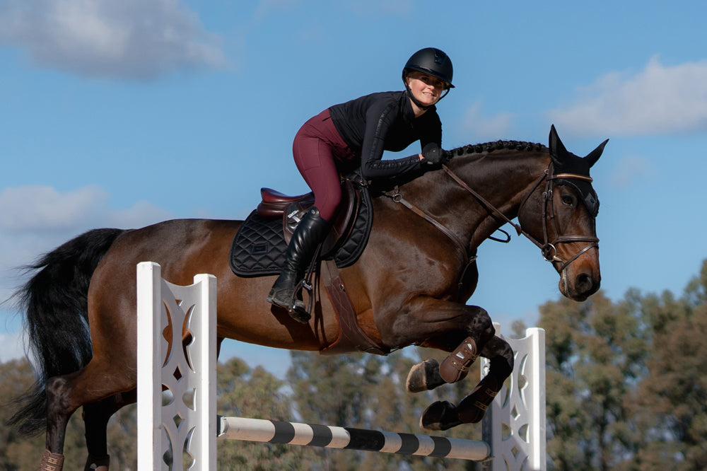 Riding Breeches Elite Equestrian Stockholm Riding Breeches Elite Merlot detalle 9