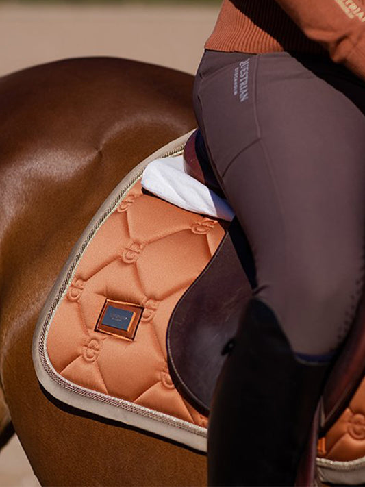 de salto Original Equestrian Stockholm mantilla de salto Bronze Gold para equitación - vista 2