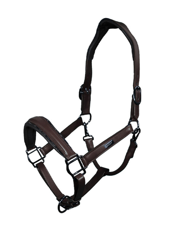 Anatomic Glimmer Leather Halter Equestrian Stockholm Glimmer Anatomic Leather vista principal