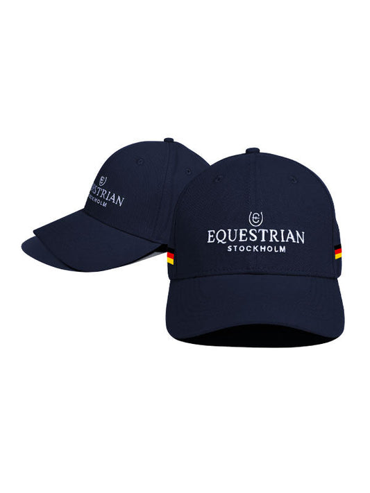 Accesorio ecuestre Gorra Equestrian Stockholm gorra Navy Germany para equitación