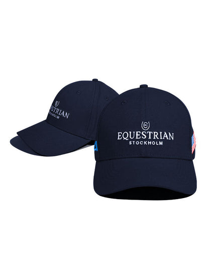 Cap Equestrian Stockholm Cap Navy USA vista principal