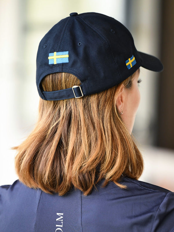 Cap Equestrian Stockholm Cap Navy Sweden detalle 3