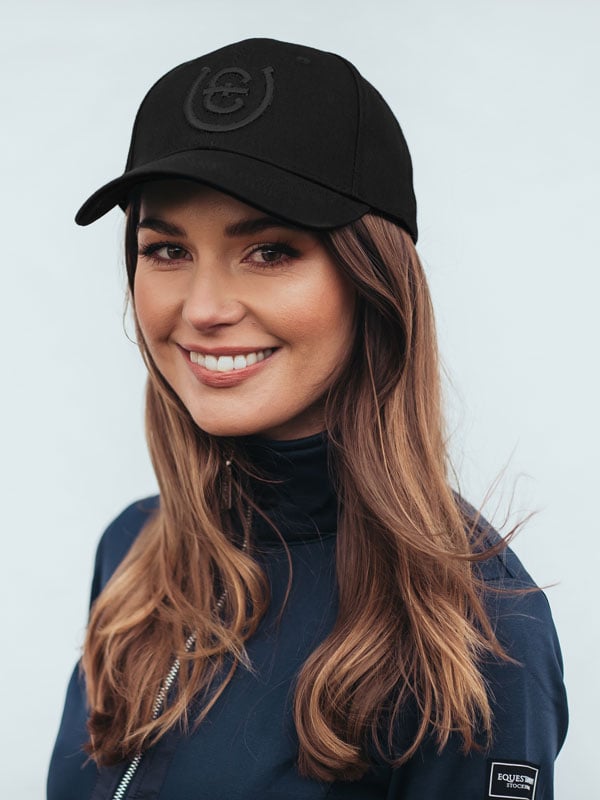 Cap Equestrian Stockholm Cap Black Edition detalle 2