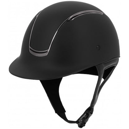 Cascos - Soazy - Mate - Cromo plateado - Equithème para equitación