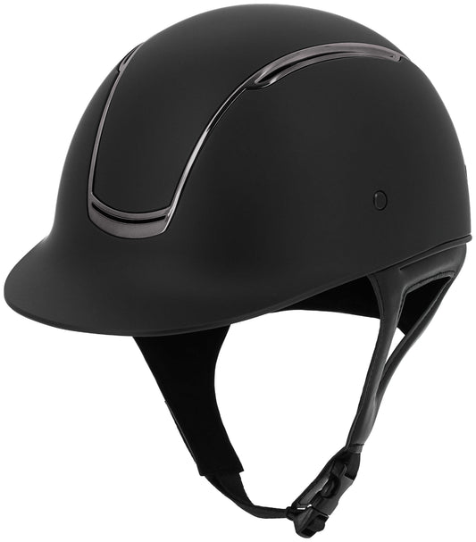 Casco - Soazy - Mate - Cromo plateado - Equithème