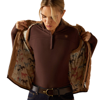 Chaleco Ariat Ashley 2.0 Insulated Gilet Beige