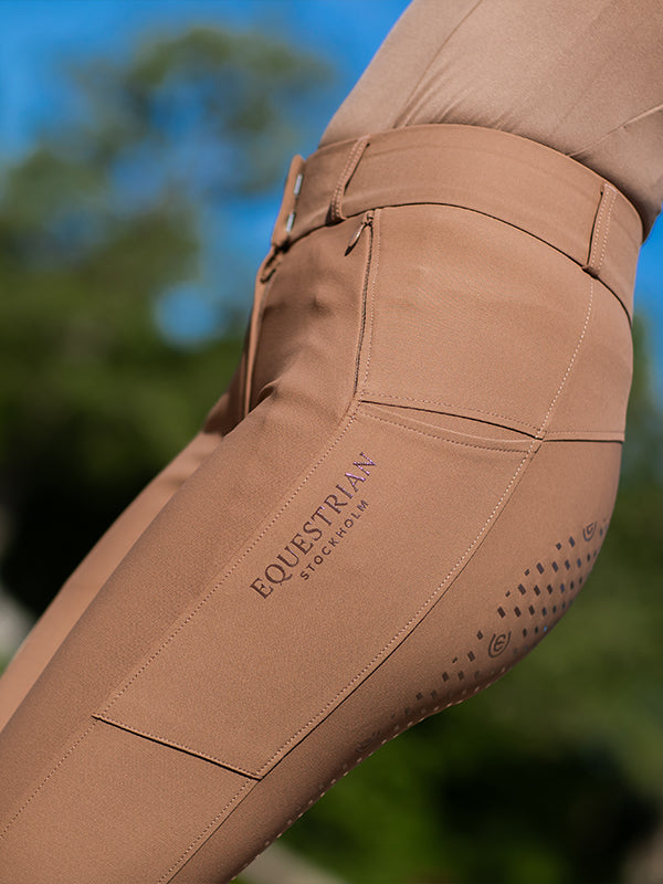 Riding Breeches Elite Equestrian Stockholm Riding Breeches Elite Champagne detalle 6