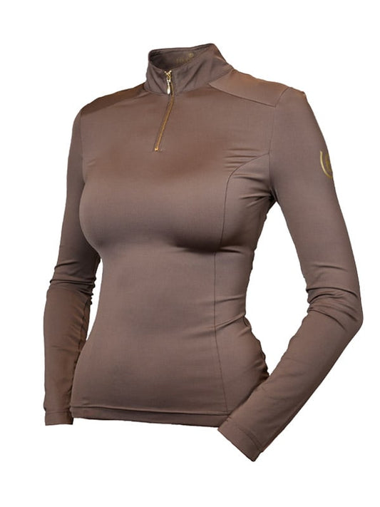 Camisetas Equestrian Stockholm UV Protection Top Champagne para equitación