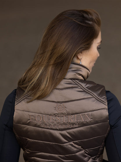 Equestrian Vest Equestrian Stockholm Equestrian Vest Champagne detalle 3