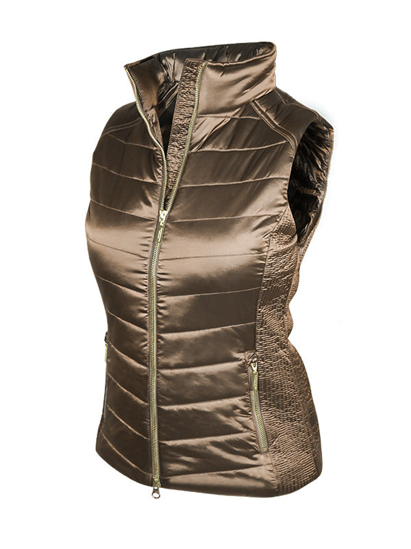 Equestrian Vest Equestrian Stockholm Equestrian Vest Champagne vista principal