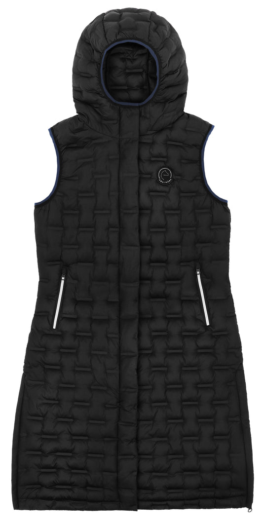 Chaqueta larga acolchada sin costuras EQUITHÈME - Navina - Je T'Aime -